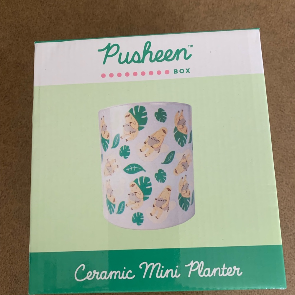 Pusheen Ceramic Mini Planter